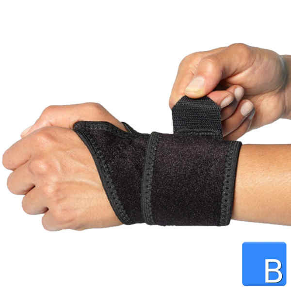 Boomerang Wrist Wrap Handgelenkbandage anlegen