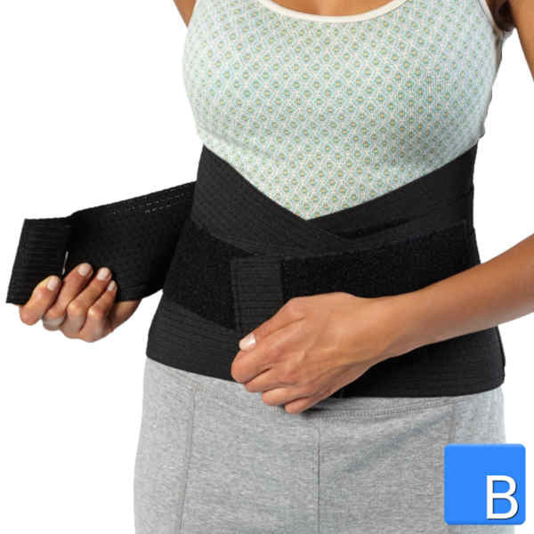 BackSkin Rückenbandage mit Klettverschluss