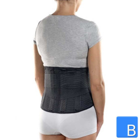 Rückenbandage mit Bänder und Stäben