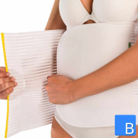 Bauchbandage mit Velcroverschluss