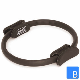 SISSEL® Pilates Circle schwarz mit Griffen