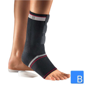 Select AchilloStabil Plus Achillessehnenbandage mit Klettverschluss schwarz
