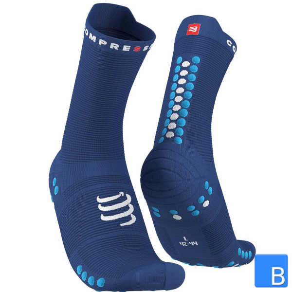 PRS V4.0 Run Socks High-Cut blau