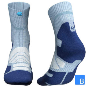 Outdoor Merino Mid Cut Socks Women Details
