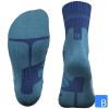 Outdoor Merino Mid Cut Socks Men für Herren in blau