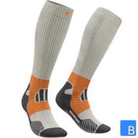 Trail Run Compression Socks Men Gravel