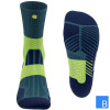 Trail Run Mid Cut Socks Women in der Farbe Teal Sohle