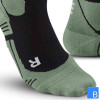 CEP Hiking Max Cushion Wandersocken grün Fusspolsterung