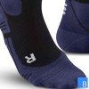 CEP Hiking Max Cushion Wandersocken violet Fussteil