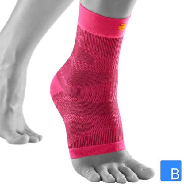Sports Compression Ankle Support in pink front