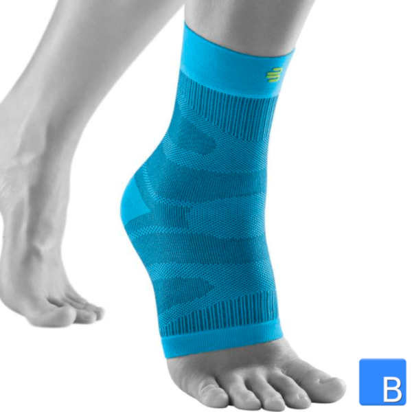 Sports Compression Ankle Support in rivera front