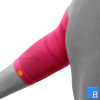 Sports Compression Elbow Support pink Ellbogen
