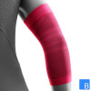 Sports Compression Elbow Support pink Rückseite