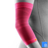 Sports Compression Elbow Support pink mit Haftrand