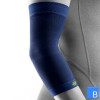 Sports Compression Elbow Support Navy Frontansicht