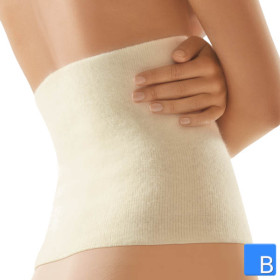 Climacare Leibwärmer Angora in weiss