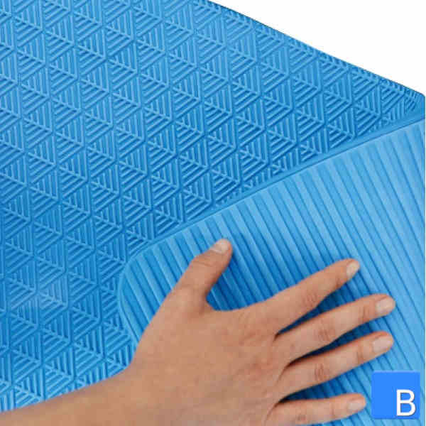 Sissel® Superior Fitnessmatte mit zwei unterschiedlichen, rutschfesten Oberflächen