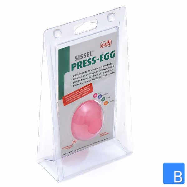 Sissel® Press Egg Therapieball Packshot, pink