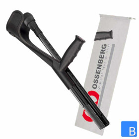 Carbon Krücke faltbar zusammengeklappt