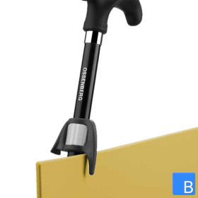 Krücken- und Stockhalter