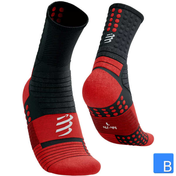 Pro Marathon Socks Compressport in black