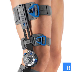 Bort ROM Knieorthese Detail Anpassung Länge und Umfang