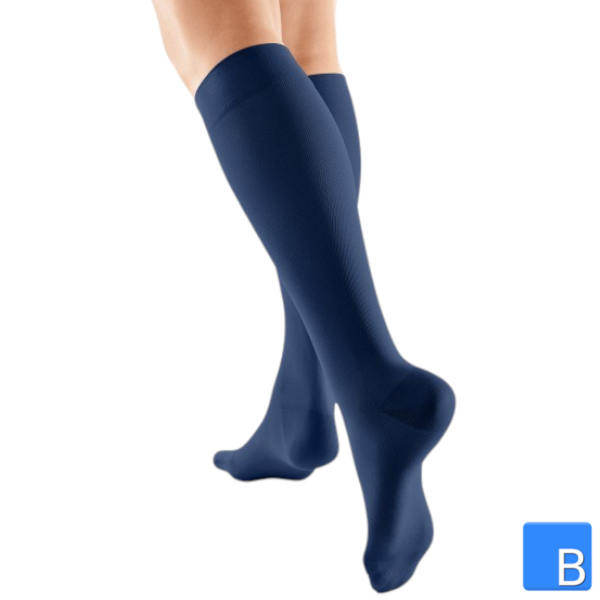 VENOSAN® SILK SUPPORT Socks in marine blau