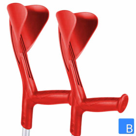 Herdegen Evolution Unterarmgehstütze in Rot