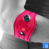 Sports Elbow Strap by Bauerfeind in coolem Pink mit BOA-Verschluss