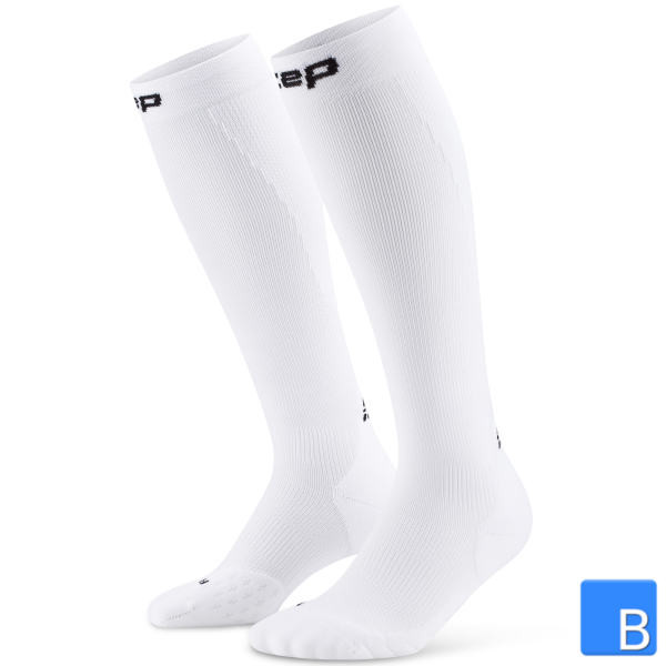 CEP The Run Compression Socks weiss