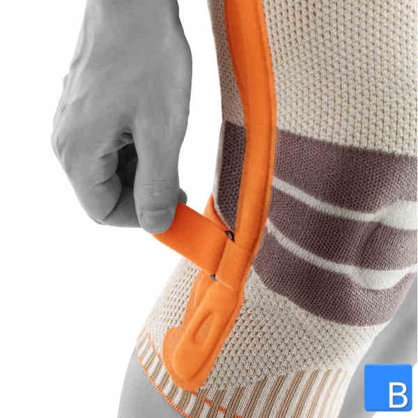 Outdoor Knee Support Kniebandage mit Downhill Relief Band zur Entlastung der Patellasehne