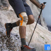 Outdoor Knee Support Merino Kniebandage, Anwendung beim bergab Wandern