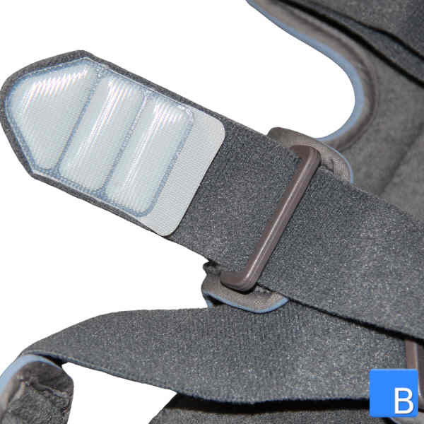 KubiFX Light Ellenbogen-Orthese mit Mikroklett-Verschlüssen