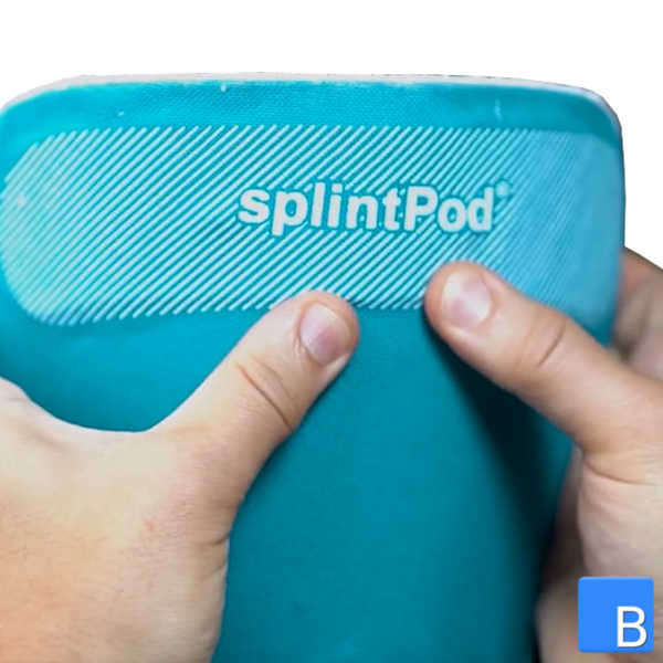 SplintPod formanpassbare Lagerungsschiene