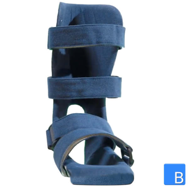 SplintPod Stripes Nachtlagerungsschiene mit Frottee
