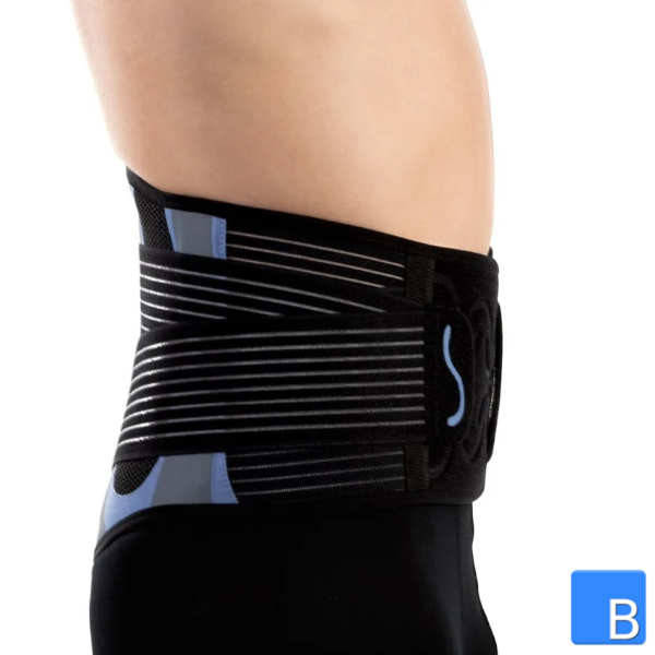Mobilis LumboSupport EVO Rückenbandage mit doppeltem Zugband zur Unterstützung der LWS