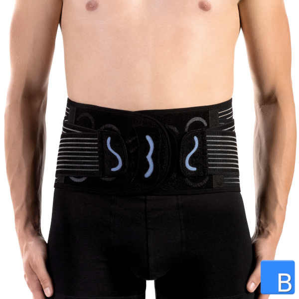 Mobilis LumboSupport EVO Rückenbandage mit einfachem Klettverschluss