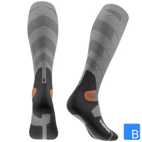 Ski Performance Compression Socks Women, Ansicht von hinten