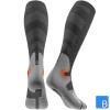 Ski Performance Compression Socks Men, Ansicht von hinten
