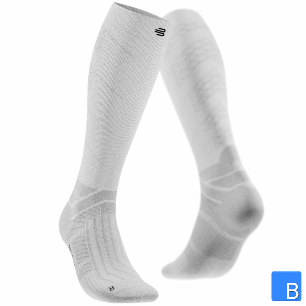 Run Performance Compression Socks Women in weiss