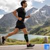Active Color Sport Kompressionsbandage für die Wade, beim Joggen