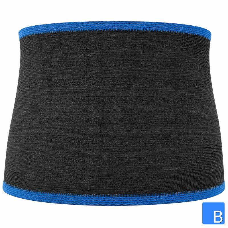 Active Color Rückenbandage, schwarz isoliert