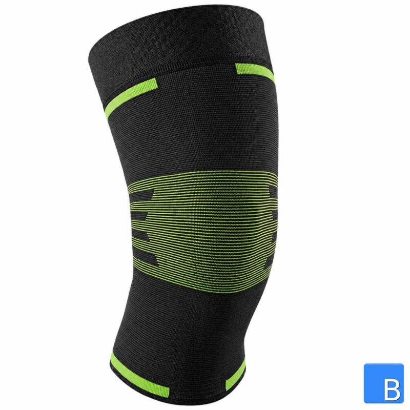 Active Color Sport Kniebandage mit Silikon-Noppen für perfekten Halt bei Bewegung