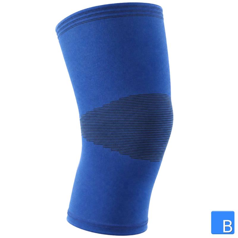 Active Color Kniebandage isoliert blau