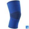 Active Color Kniebandage isoliert blau