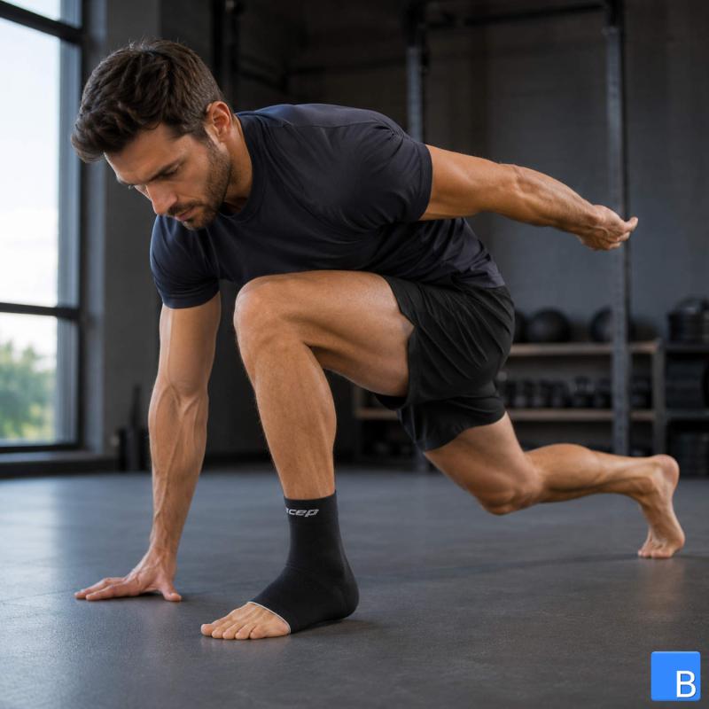 CEP® Mid Support Ankle Sleeve 2.0 beim functional Training