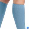 Sigvaris® Traveno Reise-Stützsocken, Detail Bund blau