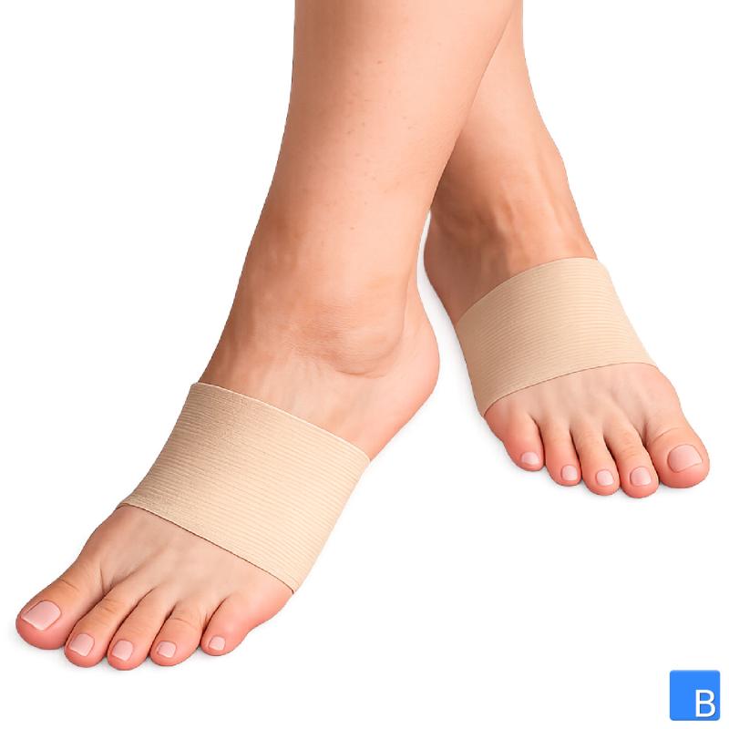 Metatarsal-Bandage mit Pelotte