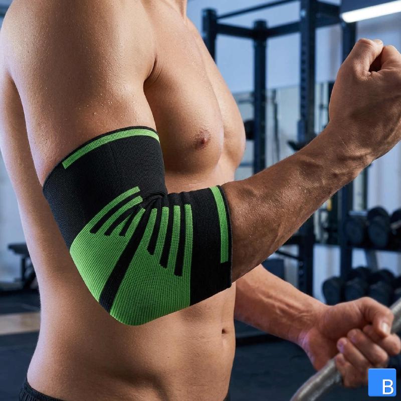 Active Color Sport Ellenbogenbandage im Fitness