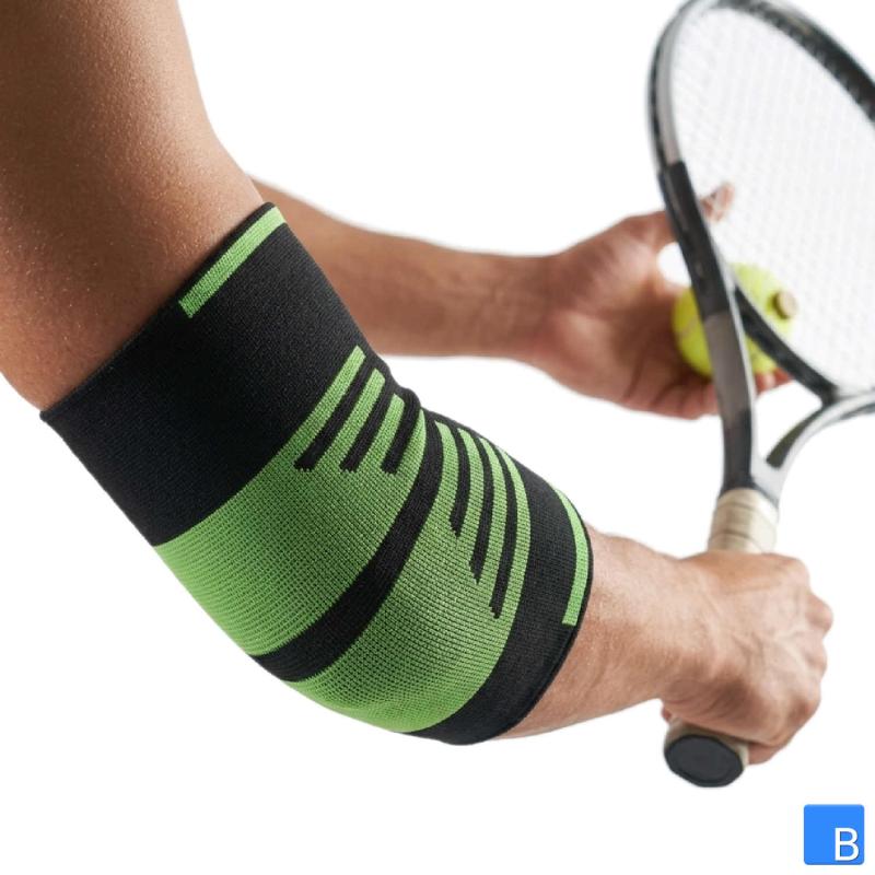 Active Color Sport Ellenbogenbandage beim Tennis